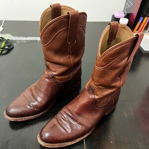 Tecovas Lizard Roper Boots